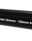 SPP Supersized™ 7075-T6 Alloy 20mm Adjustable Axles