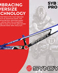 Syndyt 210 Pro XL BMX Racing Bike Frame – 21” Top Tube, 6061-T6 Aluminum (4.05 lbs), Tapered 42/52 Head Tube, B52 Tech BB, 10/15/20mm Hubs, 140mm Disc Brake, Chain Tensioners – Red Bicycle Frame