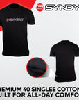 Syndyt Adult / Youth Short Sleeve T-Shirt Black
