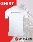 Syndyt Short Sleeve Unisex T-Shirt White