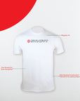 Syndyt Short Sleeve Unisex T-Shirt White