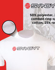 Syndyt Short Sleeve Unisex T-Shirt White