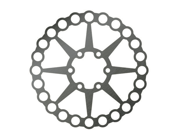SPP Holy Rotor™ Supersized™  Heat-Treated Stainless Steel Disc Brake Rotors