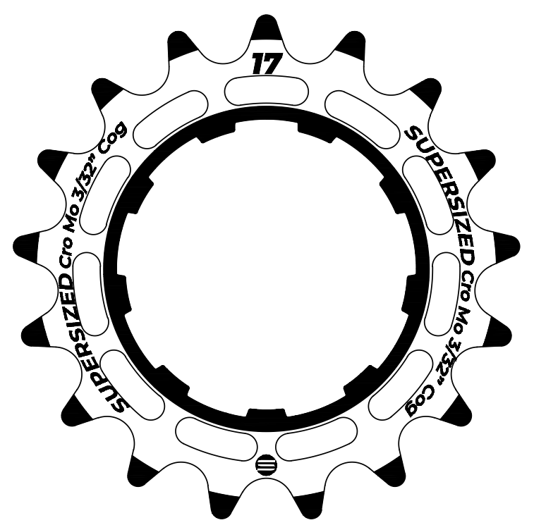 SPP Supersized™ SS/ OS Chromoly Cogs