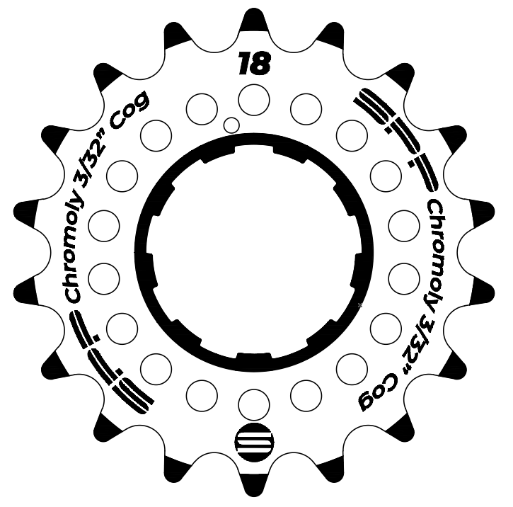 SPP HG-COMPATIBLE CHROMOLY COGS