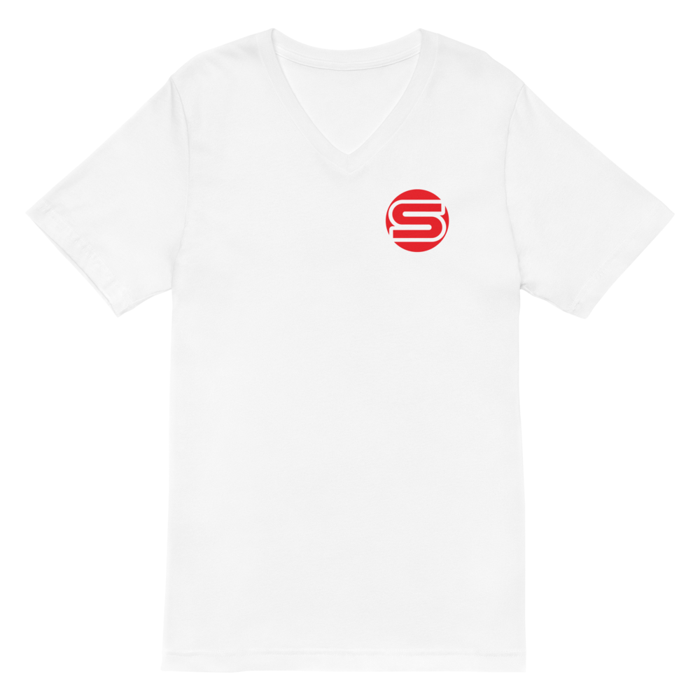 Syndyt Unisex Short Sleeve V-Neck T-Shirt