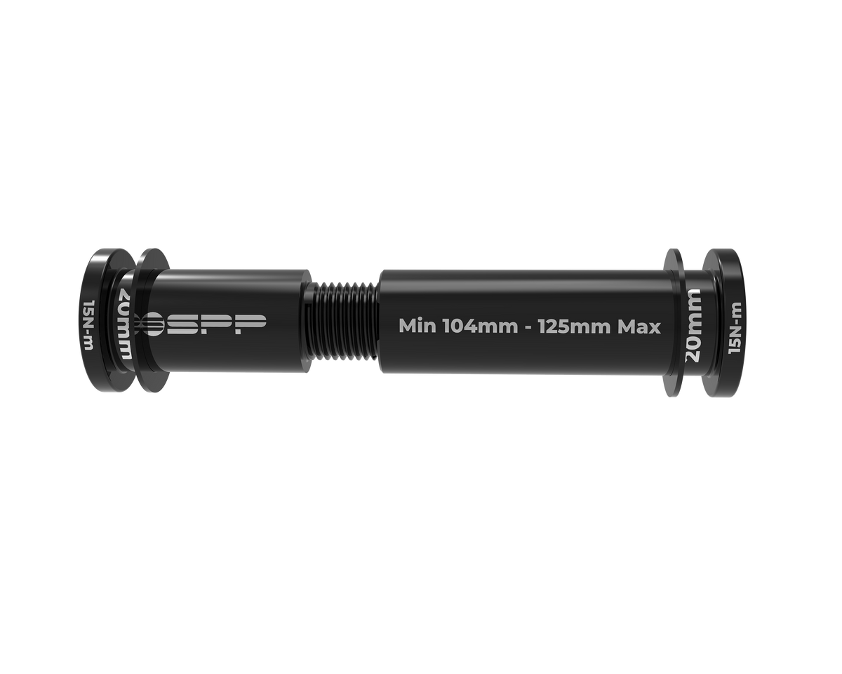 SPP Supersized™ 7075-T6 Alloy 20mm Adjustable Axles