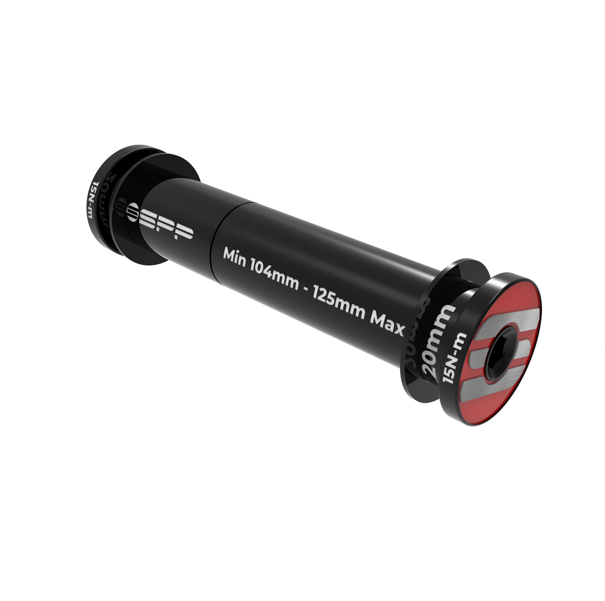SPP Supersized™ 7075-T6 Alloy 20mm Adjustable Axles