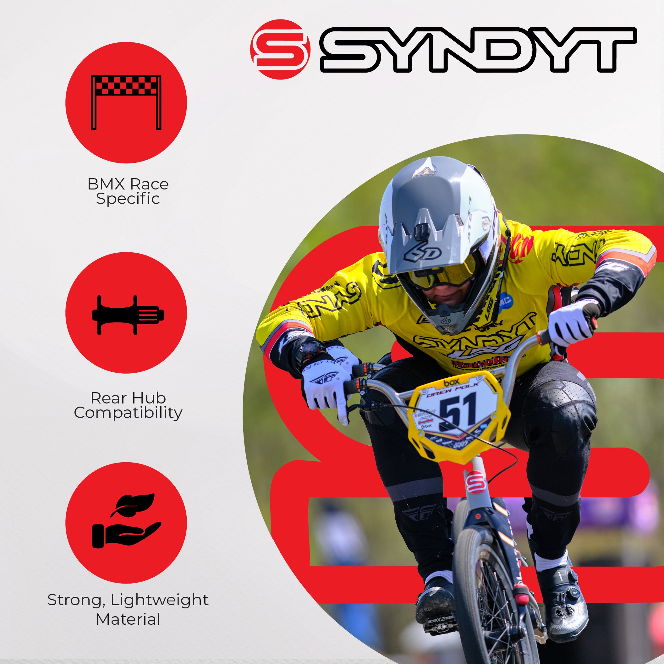 SYB 185: 18.5” TT Junior BMX Frame - SYNDYT – SYNDYT, LLC