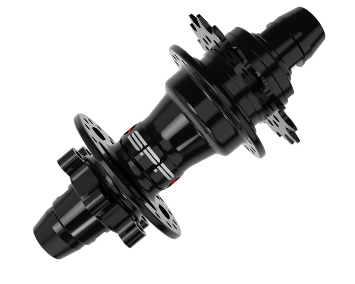 SPP High Density 6061-T6 36/28 Hole 10mm Rapid Ratchet Disc Rear Hub