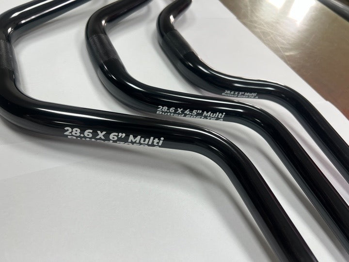 SPP SUPERSIZED™ 7050-T6 HEAT-TREATED MULTI-BUTTED 28.6 ALLOY HANDLEBARS