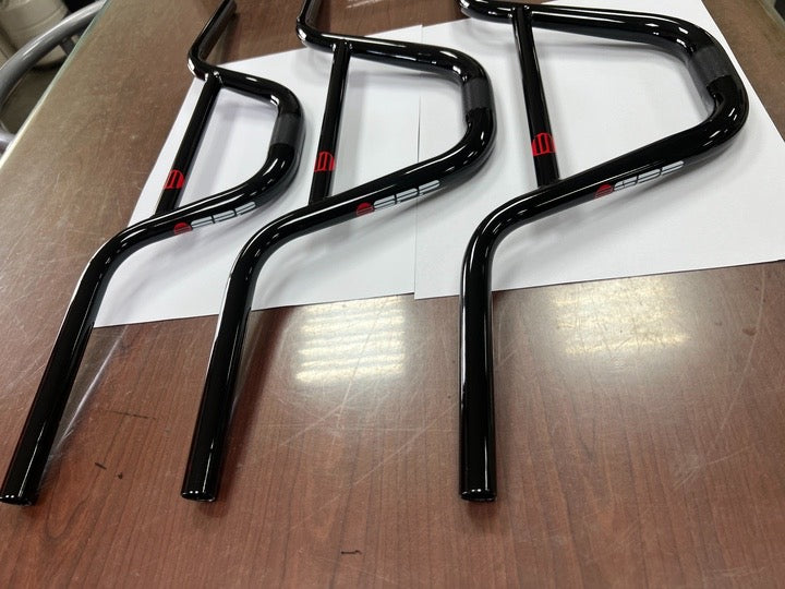 SPP SUPERSIZED™ 7° 4130 HEAT TREATED MULTI-BUTTED 31.8 CHROMOLY HANDLEBARS